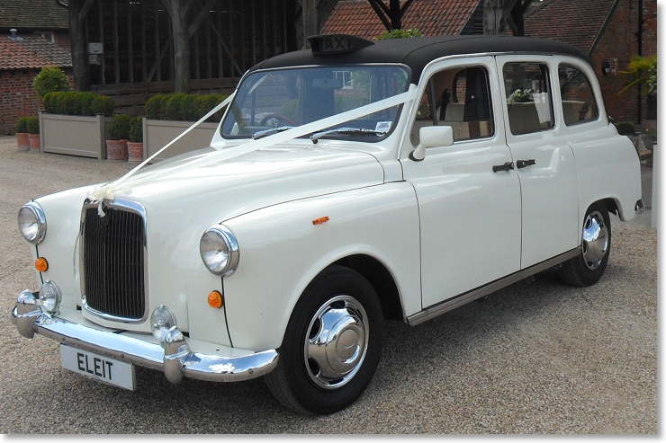 London taxi cab for weddings in Essex